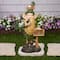 LED Solar Lighted Welcome Gnome Outdoor Garden Statue - 23.75"